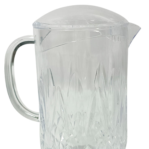 Jarra geométrica Transparente Viena 18.5x12.1x21.8 cm