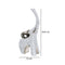 Escultura Elefante Plata Guinea 12 x 7 x 25.5 cm