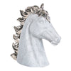 Escultura Caballo Plata Guinea 19 x 8.5 x 20 cm