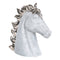 Escultura Caballo Plata Guinea 19 x 8.5 x 20 cm