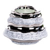 Portavela Plata Guinea 10 x 10 x 7.5 cm