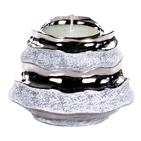 Portavela Plata Guinea 10 x 10 x 7.5 cm