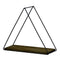 Repisa triangular Café Wire 26 x 30.5 x 11 cm