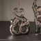Escultuta Elefante corazón Plata Tanzania 16.5 x 5.5 x 20.5 cm
