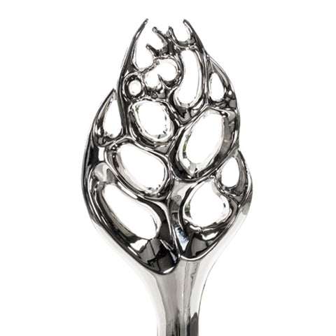 Escultura Árbol Plata Madagascar 18.5X46Cm