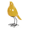 Escultura Pajaro Amarillo Tibet 14.5X21cm