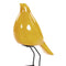 Escultura Pajaro Amarillo Tibet 14.5X21cm