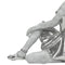 Escultura Bailarina Guinea 17 x 11 x 17 cm