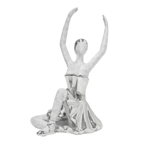 Escultura Bailarina Guinea 16 x 13 x 23 cm