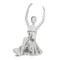 Escultura Bailarina Guinea 16 x 13 x 23 cm