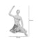 Escultura Bailarina Guinea 20 x 12 x 20 cm