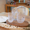 Copa geométrica Transparente Viena 8x8x20.7 cm