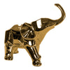 Escultura Elefante Oro Vulcano 21 x 19 Cm