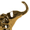 Escultura Elefante Oro Vulcano 21 x 19 Cm