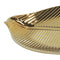 Bandeja Hoja Oro 42 x 19 cm