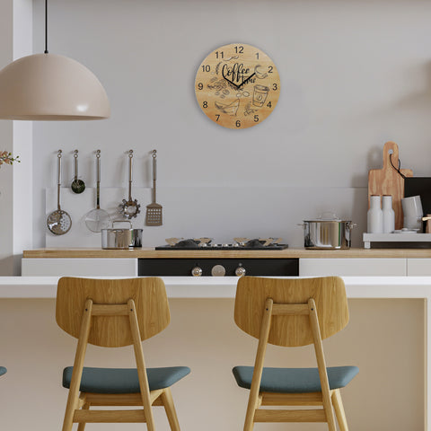 Reloj Coffe time Cafe Amsterdam 30 x 30 cm