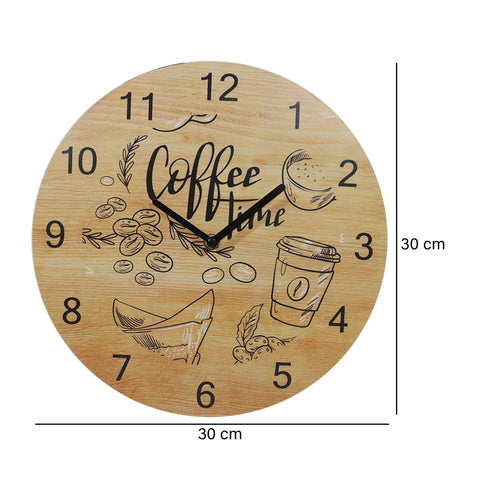 Reloj Coffe time Cafe Amsterdam 30 x 30 cm