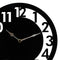 Reloj Negro Amsterdam 30 x 30 cm