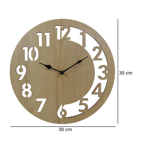 Reloj Beige Amsterdam 30 x 30 cm