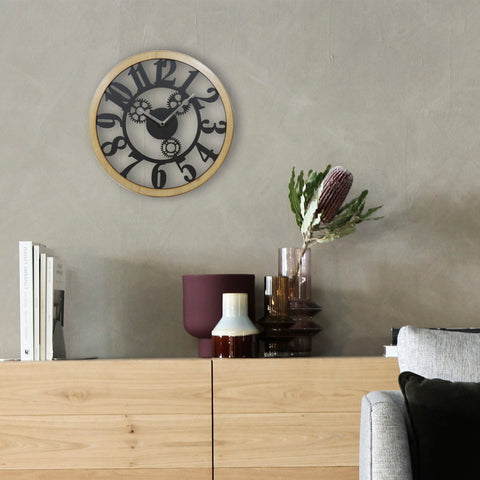 Reloj industrial Amsterdam 40 x 40 cm
