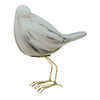 Escultura Pajaro Lado Blanco Bianco 14.5X21cm