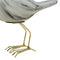 Escultura Pajaro Lado Blanco Bianco 14.5X21cm