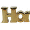 Escultura HOME Oro Love 29 x 3.5 x 8.5 cm