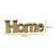 Escultura HOME Oro Love 29 x 3.5 x 8.5 cm