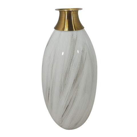 Jarrón Blanco Bianco 8x18x37.5 cm