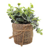 Matera yute hojas Multicolor Garden 10 x 10 x 15 cm
