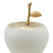 Fruta Manzana Blanco oro 12 x 17 cm
