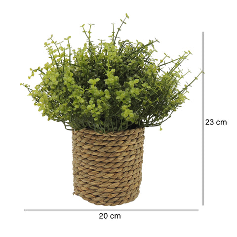 Planta artificial Jade Verde Jardin 20x10x23 cm
