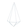 Aplique Diamante Pared Blanco Wire 16.5x28cm
