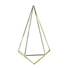 Aplique Diamante Pared Oro Wire 16.5x28cm