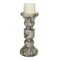 Candelabro Gris Emperador 10.5x10.5x22 cm