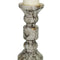 Candelabro Gris Emperador 10.5x10.5x22 cm