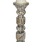 Candelabro Gris Emperador 10.5x10.5x30 cm