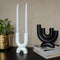 Candelabro x2 Negro Home 11.2 x 17.2 cm