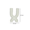 Candelabro x2 Negro Home 11.2 x 17.2 cm