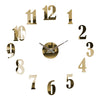 Reloj 3D Amsterdam Oro 70 x 70 cm