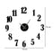 Reloj 3D Amsterdam Negro 70 x 70 cm