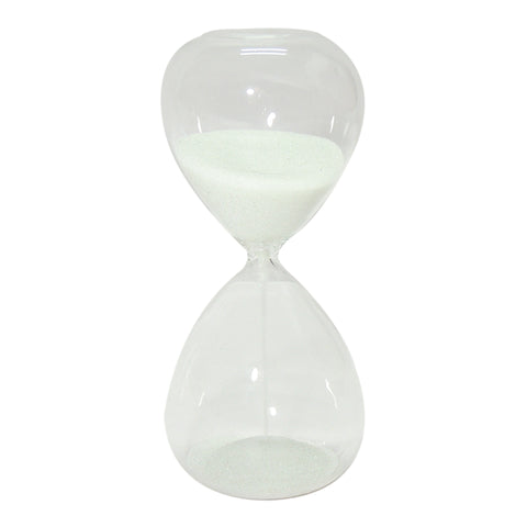 Reloj de Arena Cronos Blanco 8 x 20 cm