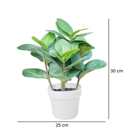 Planta artificial ficus Verde Jardín 25x10x30cm