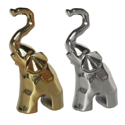 Escultura Elefante Multicolor Yellowster 7 x 14 x 7 cm