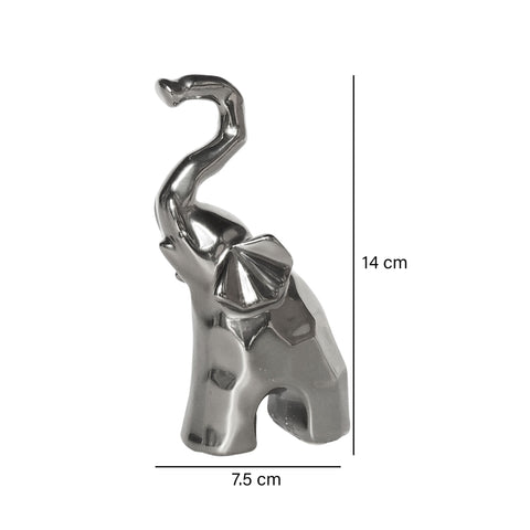 Escultura Elefante Multicolor Yellowster 7 x 14 x 7 cm