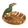 Bandeja tucan Verde oro Etiopia 17x19.5x13 cm