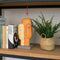 Escultura Cara Multicolor Etiopia 13.5X8X28 cm
