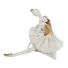 Escultura Bailarina Blanco Oro Ebud 24X13X21 cm