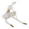 Escultura Bailarina Blanco Oro Ebud 24X13X21 cm