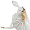 Escultura Bailarina Blanco Oro Ebud 24X13X21 cm